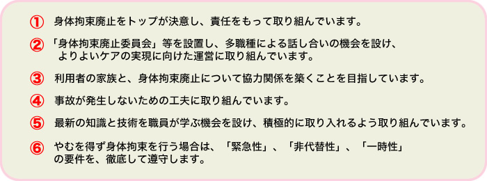 ６つの基準